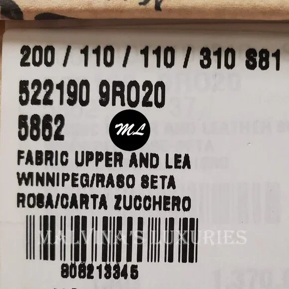 GUCCI SHOES CANDY SATIN AND FAUX FUR MULES CRYSTAL HEEL sz IT 35.5 US 5.5 - Picture 16 of 16